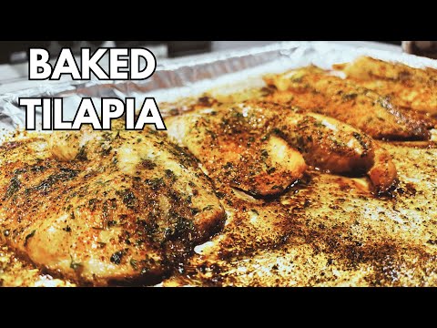 Baked Tilapia with Béarnaise Sauce & Wild Rice | Easy and Delicious Recipe