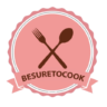 Besuretocook Logo – Cooking Show YouTube Channel