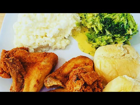 EASY Fried Chicken Recipe | Sweet Rice and Cheese Broccoli – Besuretocook Recipe