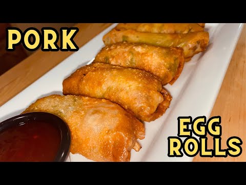 ORIGINAL Pork Fried Egg Rolls Recipe  | Take-out Recipe – Besuretocook Recipe