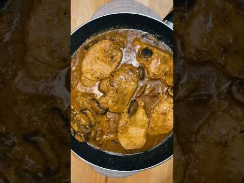 PORK CHOPS WITH MUSHROOMS #porkchop – Besuretocook Recipe