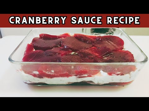 Cranberry Sauce Recipe – Thanksgiving & Holiday Recipes – Besuretocook Recipe