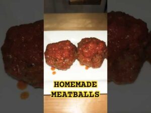 Homemade Meatballs 🍝🔥 | Juicy & Delicious! #Shorts – Besuretocook Recipe