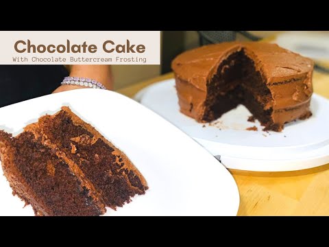 Decadent Dark Chocolate Cake with Buttercream Frosting Recipe | BESURETOCOOK – Besuretocook Recipe