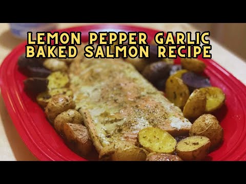 How to Make Lemon Pepper Salmon | Easy Homemade Seafood Recipe