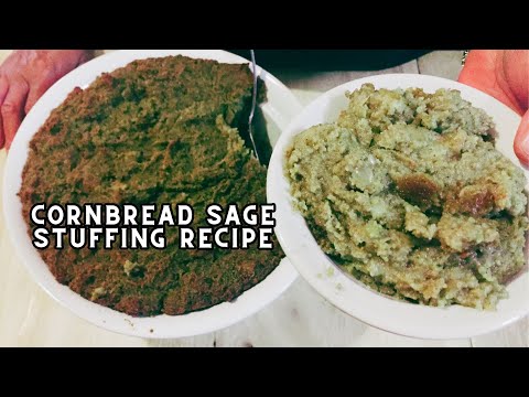 Cornbread Sage Stuffing Recipe – Holiday and Thanksgiving Recipe – Besuretocook Recipe