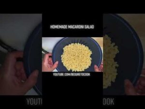 Homemade Macaroni Salad Recipe #macaronirecipe – Besuretocook Recipe