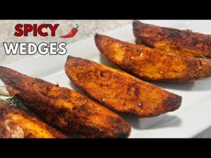 Oven Baked Spicy Potato Wedges Recipe – Besuretocook Recipe