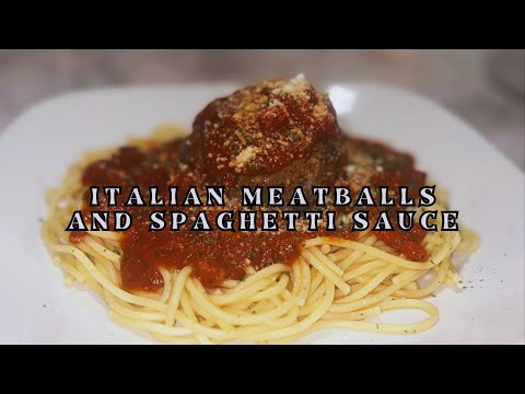 How To Make Italian Meatballs and Spaghetti Sauce Recipe By Using Kostch Electric Range Oven