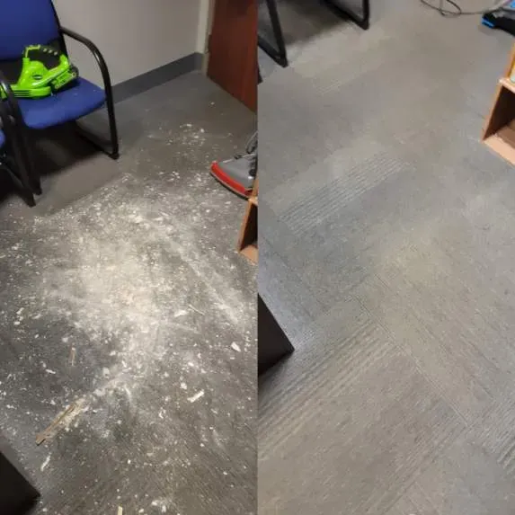 Commercial cleaning result
